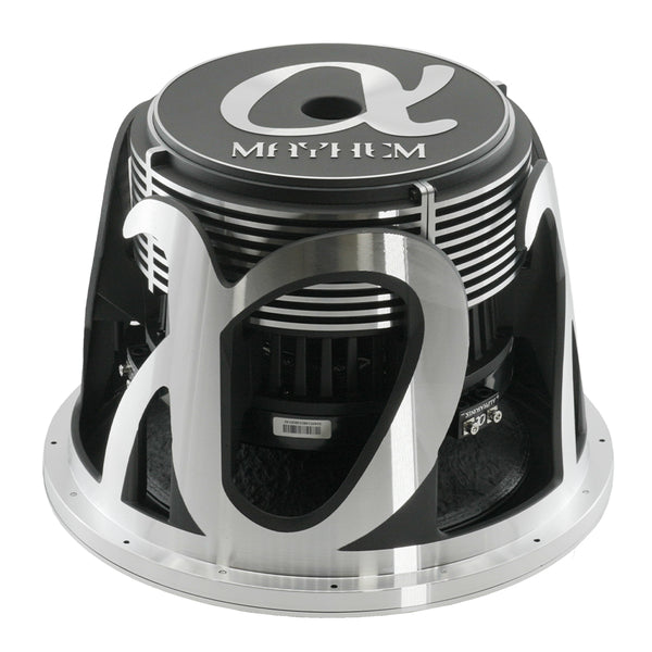 Mayhem 15” Dual 4-Ohm Subwoofer – 3000W RMS, Ultra-Efficient SPL Bass