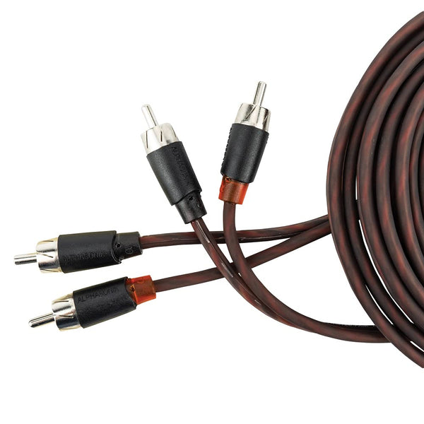 Alphasonik 12 Feet Premium 2 Channel Hyper-Flex RCA