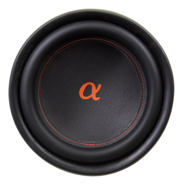 Alphasonik NSW408 Neuron 400 Series 8” 750 Watts Max / 250 Watts RMS Dual 4 Ohm Car Subwoofer w/ High Grade Magnet Non Pressed Paper Carbon Stitched Cone Cooling Rings System Speaker Bass Sub Woofer