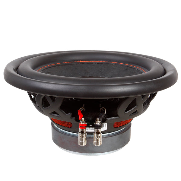Alphasonik HSW210 Hyper 200 Series 10” 900 Watts Max / 300 Watts RMS Single 4 Ohm Car Subwoofer Stamped Alpha Steel Basket with High Grade Magnet Non Pressed Paper Cone Audio Speaker Bass Sub Woofer