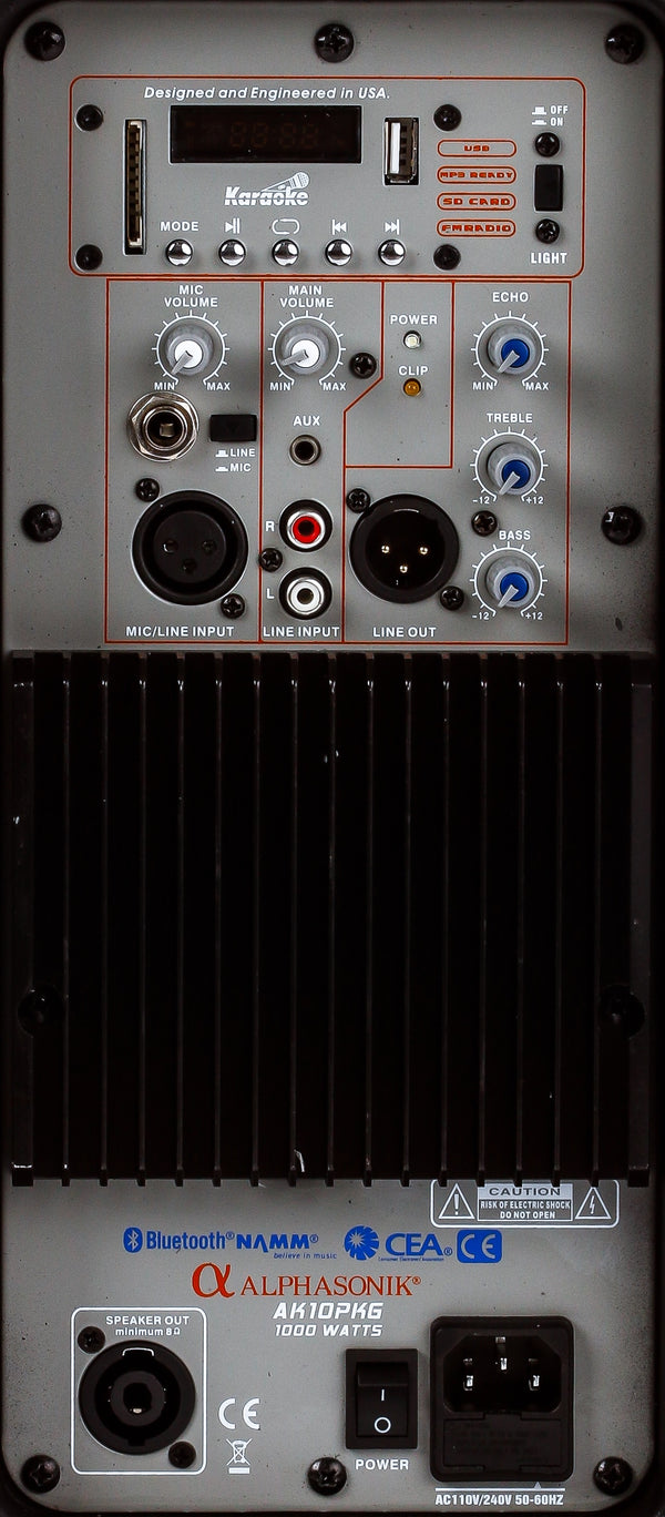 Pair Alphasonik All-in-one 10