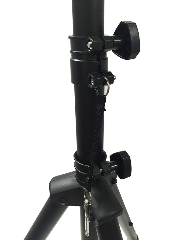 Alphasonik PRO Universal Adjustable Height DJ PA Speaker Tripod Stand