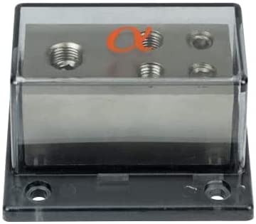 1 In 4 Out Nickel Plated Distribution Block - ADB10-44