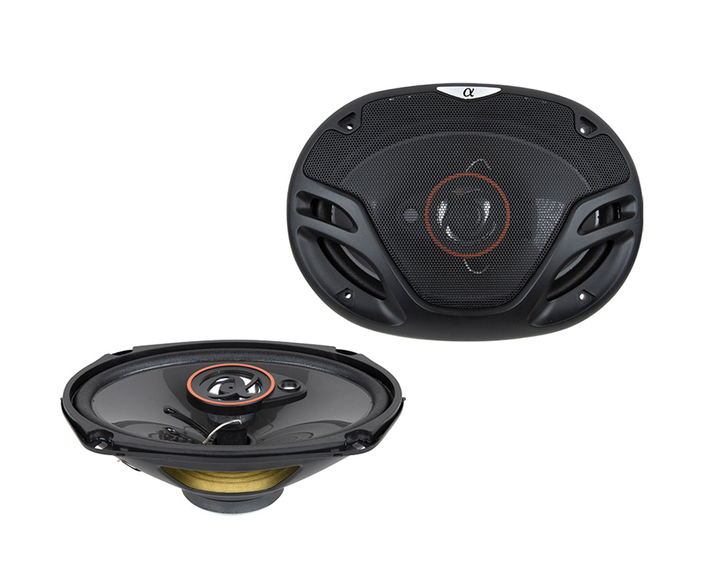 AS29 1 Pair 6X9 inch 500 Watts Max 3-Way Car Audio Coaxial