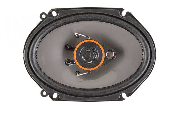 AS68 1 Pair 6x8 inch 350 Watts Max 3-Way Car Audio Coaxial Speakers