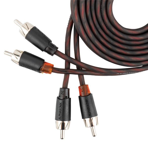 Alphasonik 3 Feet Premium 2 Channel Hyper-Flex RCA