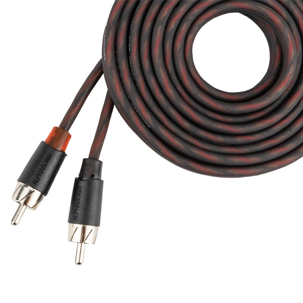 Alphasonik 3 Feet Premium 2 Channel Hyper-Flex RCA