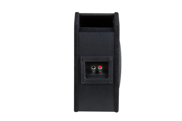 Alphasonik Dynamis DCP8 8 inch 1000 Watts 4-Ohm Shallow Mount Flat Enclosed Sub woofer in Ported Vented Box for Tight Spaces in Cars and Trucks, Slim Thin Loaded Subwoofer Custom Port Bass Enclosure