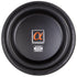 Alphasonik TSW310 Treis 300 Series Shallow Mount 10” 1200 Watts Max / 400 Watts RMS Single 4 Ohm Car Low Profile Flat Slim Thin Subwoofer Aluminum Cone Audio Speaker Bass Truck High Power Sub Woofer