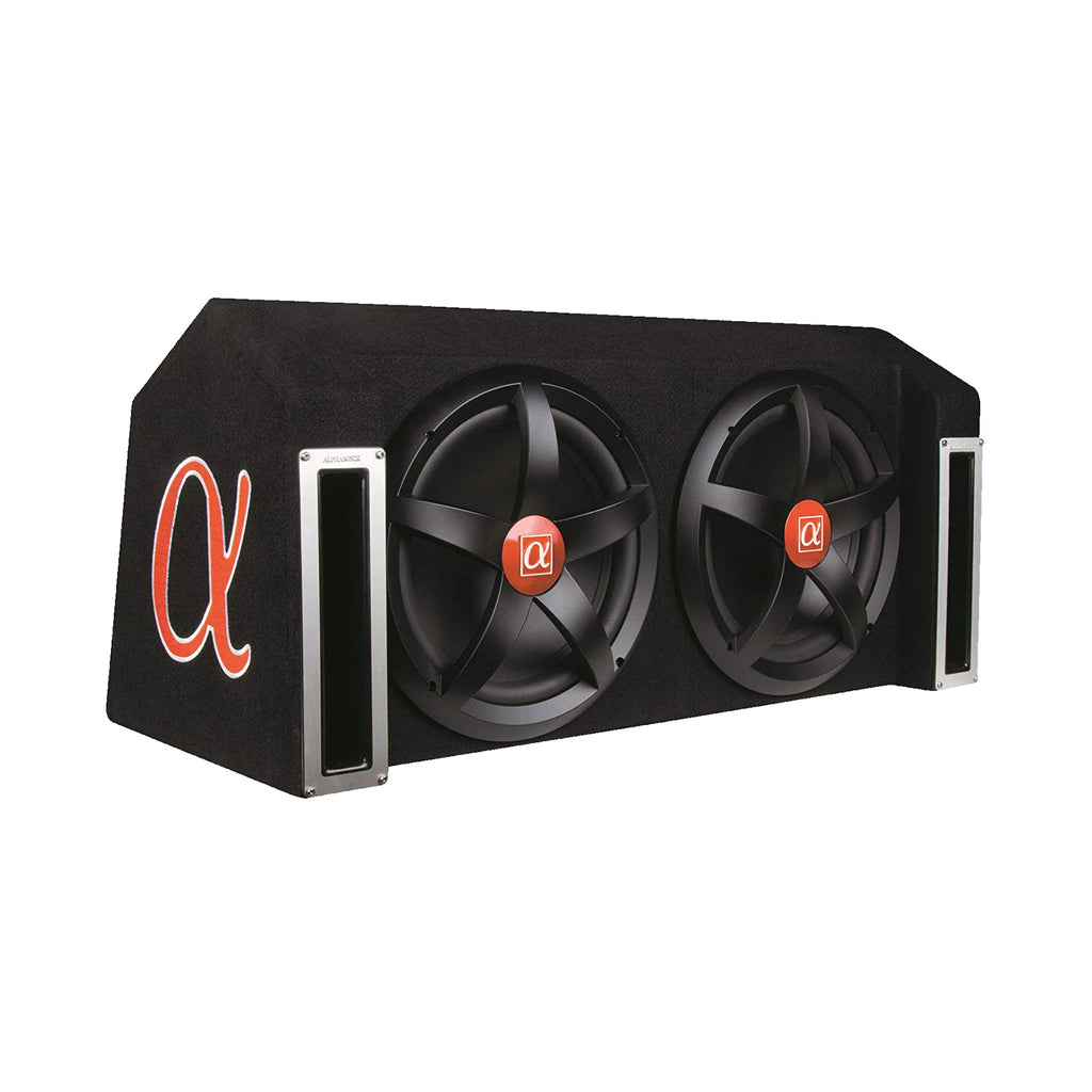 Light up car store subwoofers