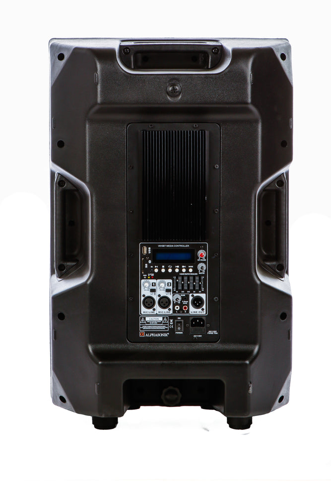 Alphasonik Venum V815BT 15" 1000 W Powered Speaker with Bluetooth