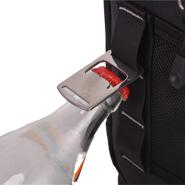 Alphasonik Cooler Backpack With Lifetime Guarantee- 40 Cans Insulated Backpack Cooler for Men & Women, 2 Leak Proof Compartments Coolers Bag for Beach Travel Picnic Hiking BBQ Fishing Outdoor Camping (Black)