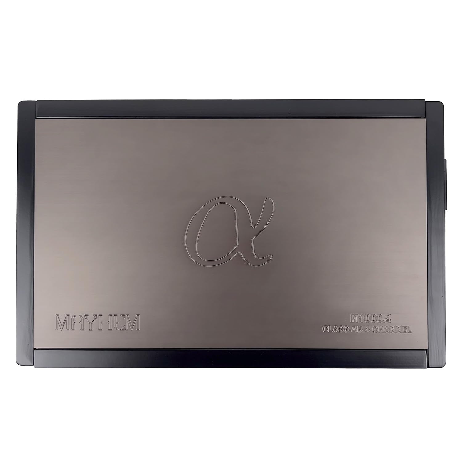 thumbnail image 2 of Alphasonik V600.4 Venum Series 1200W 4-Channel Car Amplifier - Class A/B With Bridgeable Outputs & Bass Boost 2 of 13