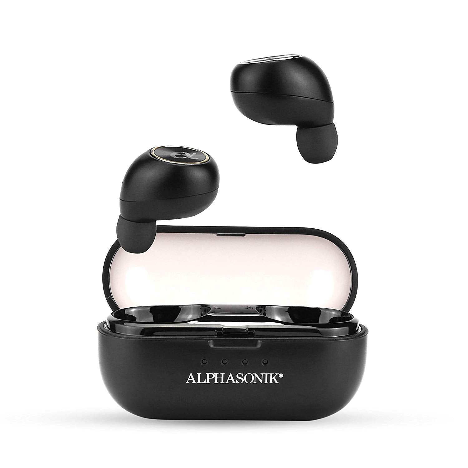 Alphasonik V80BN Active Noise Canceling Headphones Bluetooth Wireless