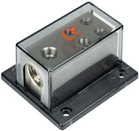 1 In 4 Out Nickel Plated Distribution Block - ADB10-44