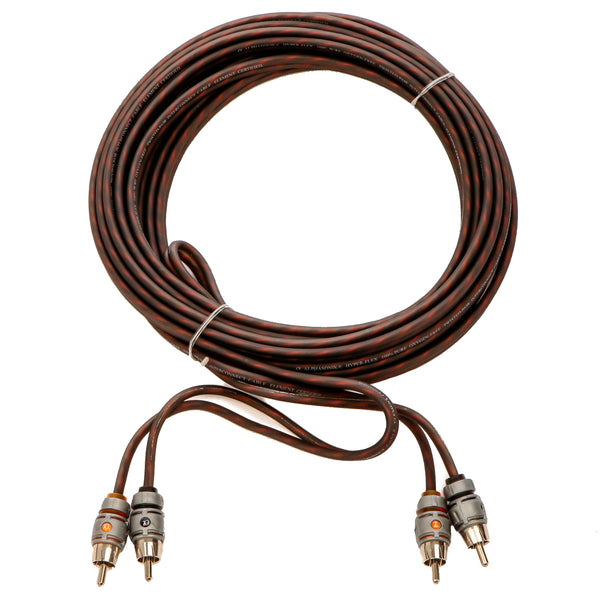 Alphasonik 15 Feet Premium 2 Channel Hyper-Flex RCA